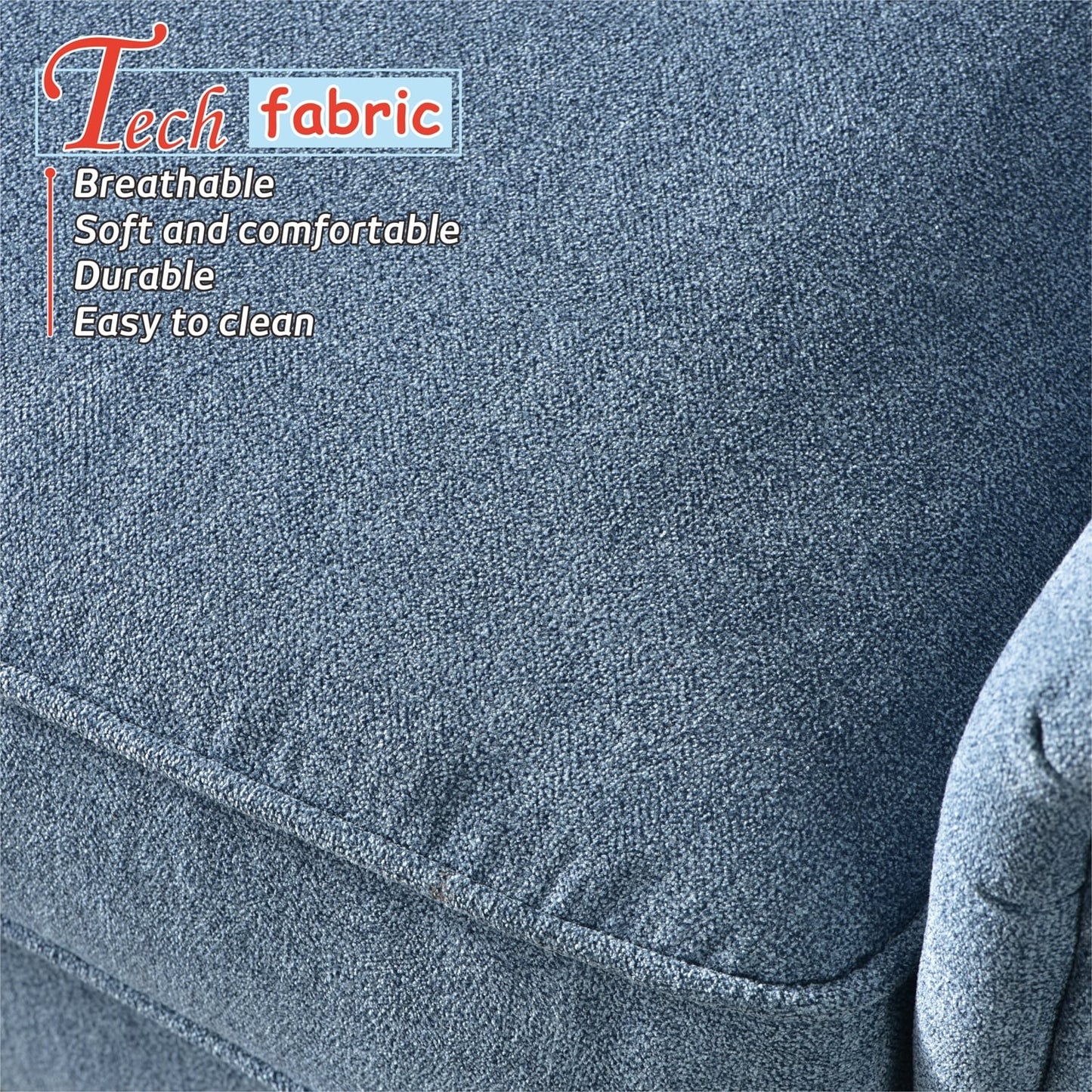 Divano imbottito OVIOS di metà secolo