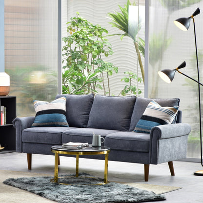 Divano imbottito OVIOS di metà secolo