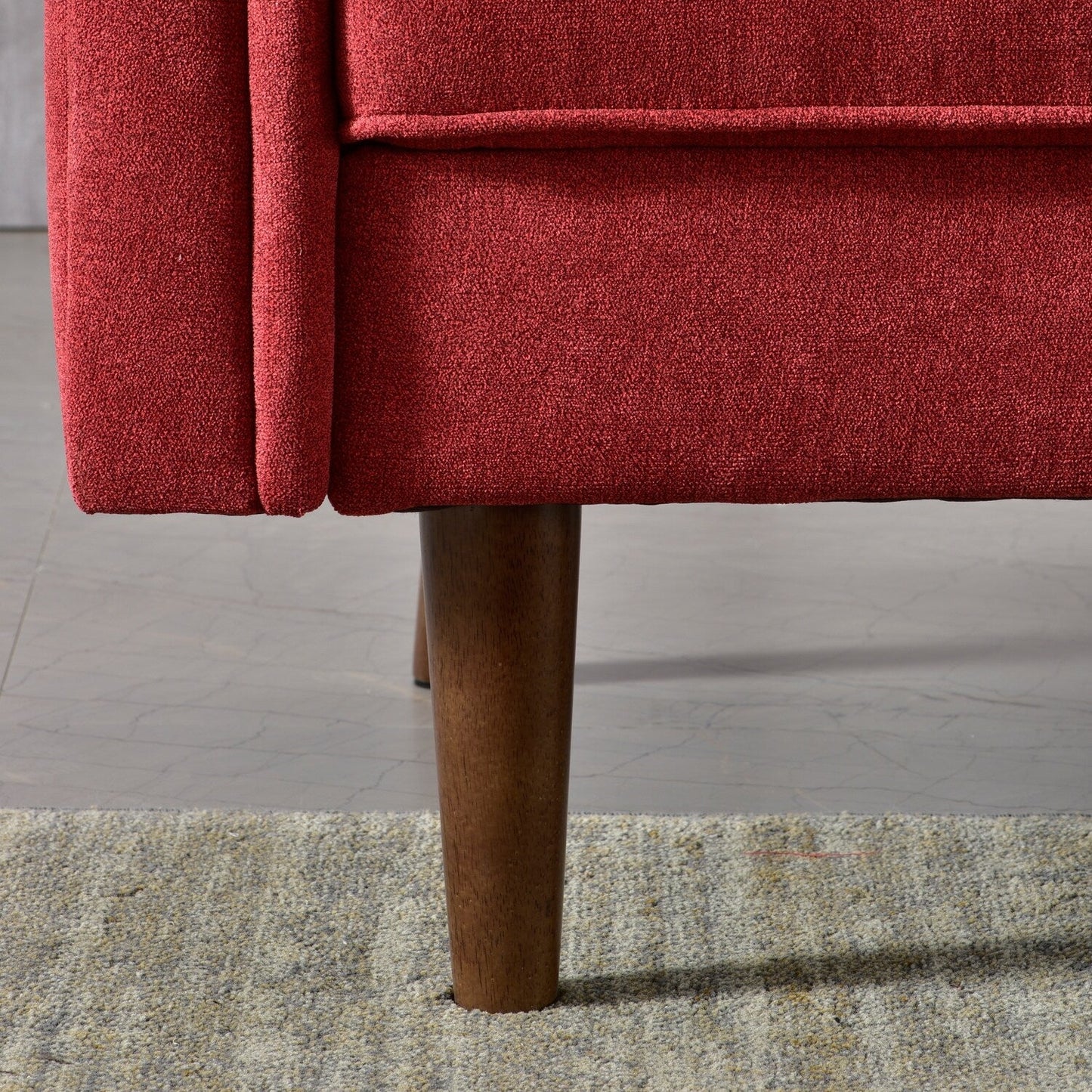 Divano imbottito OVIOS di metà secolo