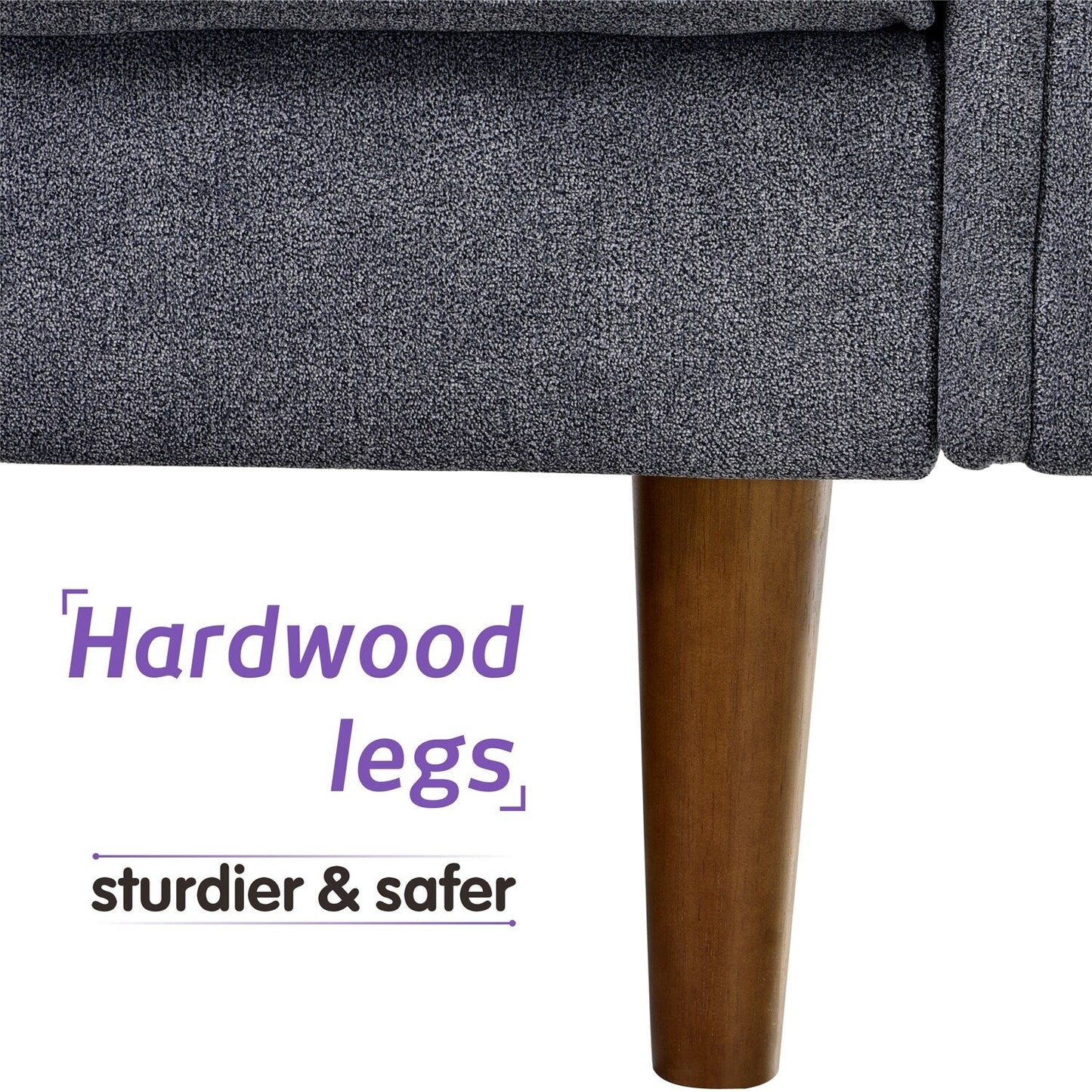 Divano imbottito OVIOS di metà secolo