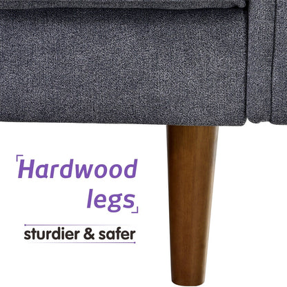 Divano imbottito OVIOS di metà secolo