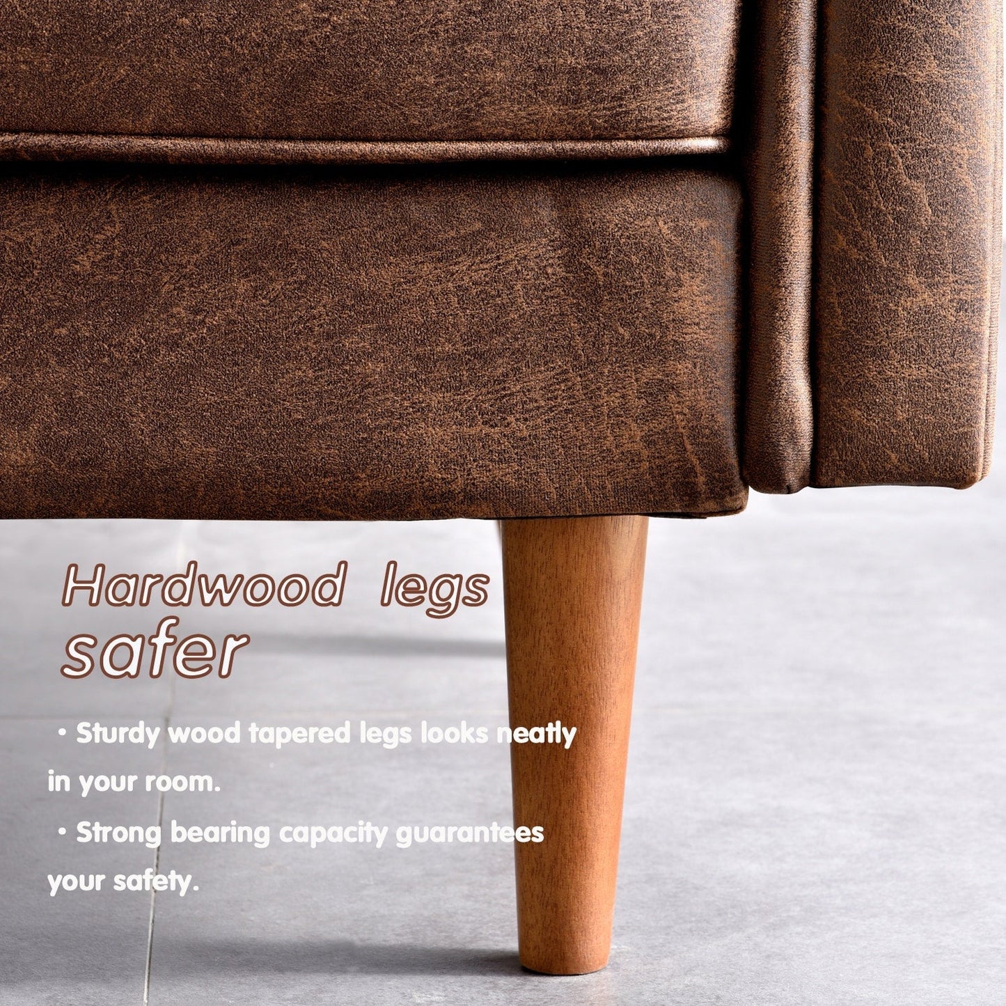 Divano imbottito OVIOS di metà secolo