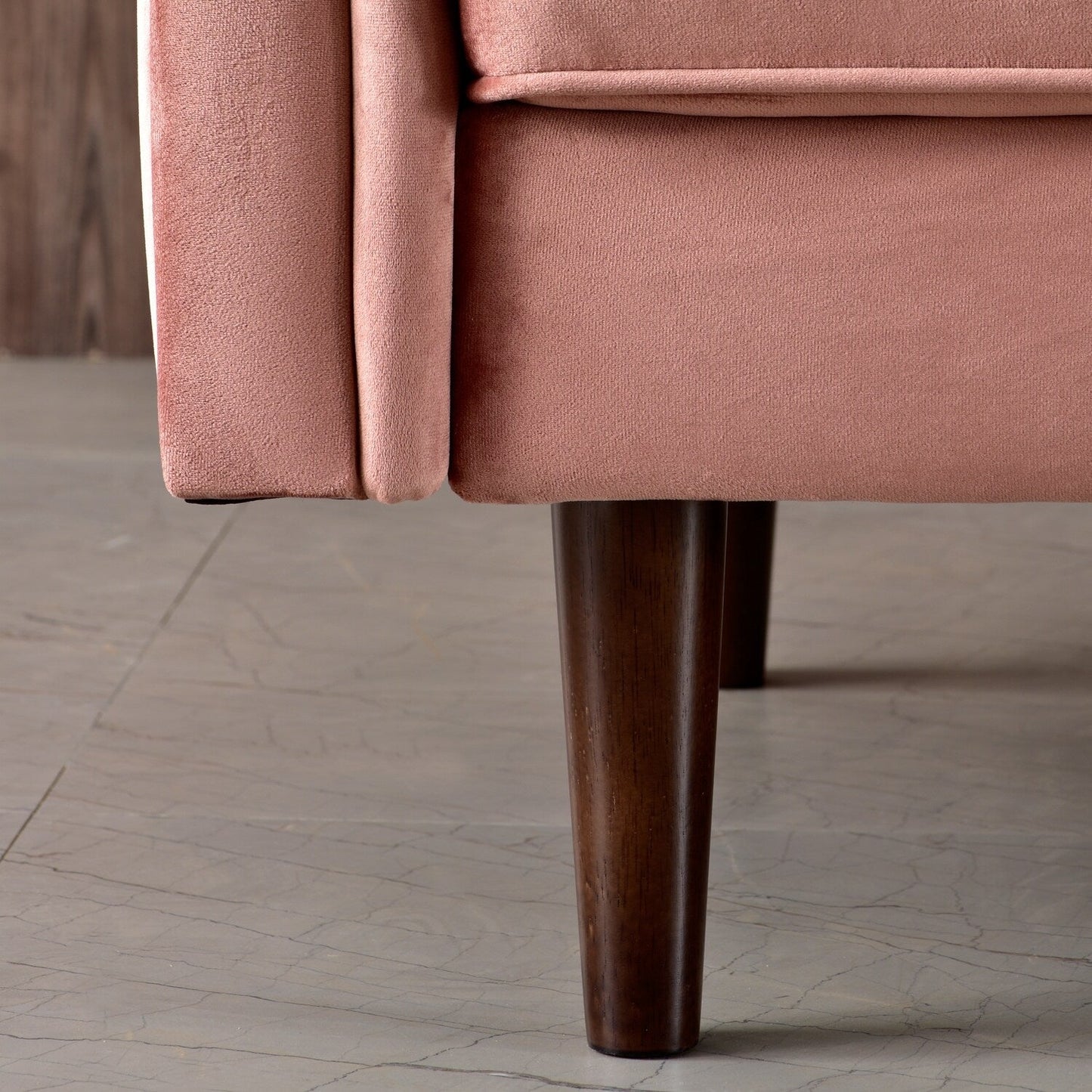 Divano imbottito OVIOS di metà secolo