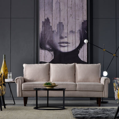 Divano imbottito OVIOS di metà secolo