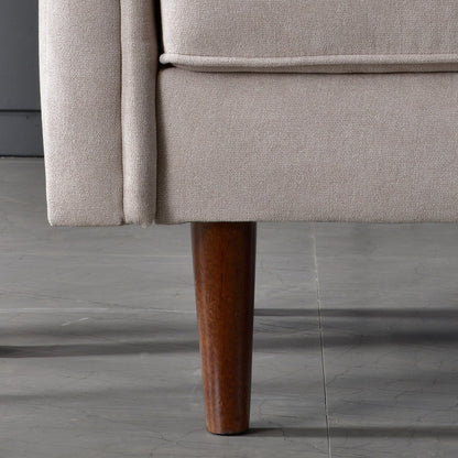 Divano imbottito OVIOS di metà secolo