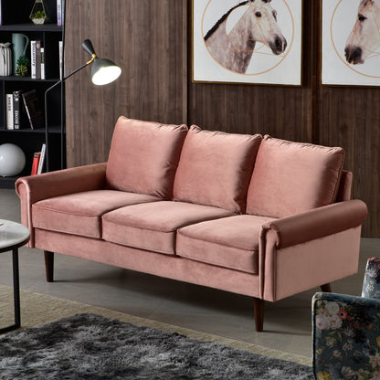 Divano imbottito OVIOS di metà secolo