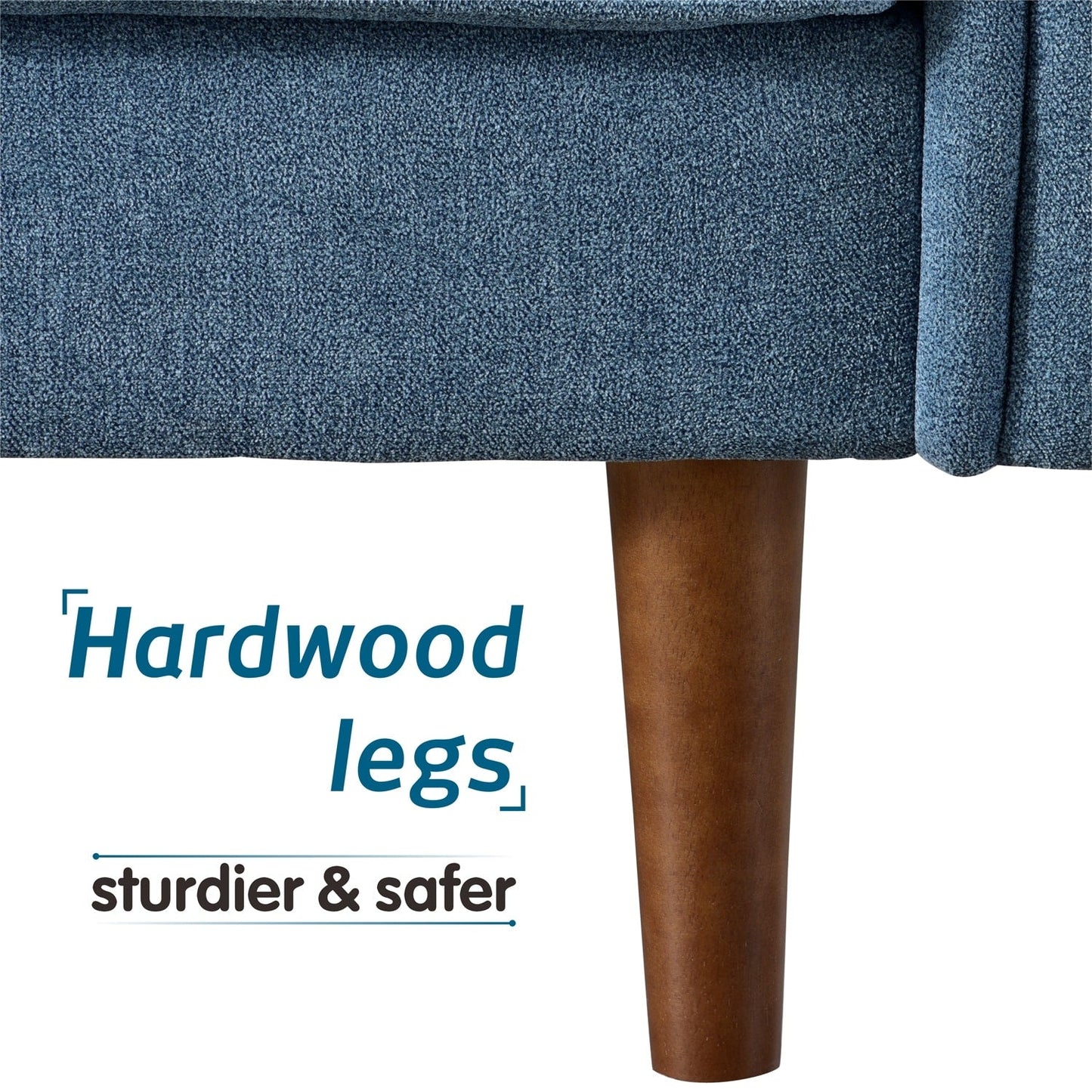 Divano imbottito OVIOS di metà secolo