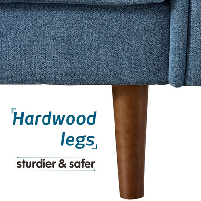 Divano imbottito OVIOS di metà secolo