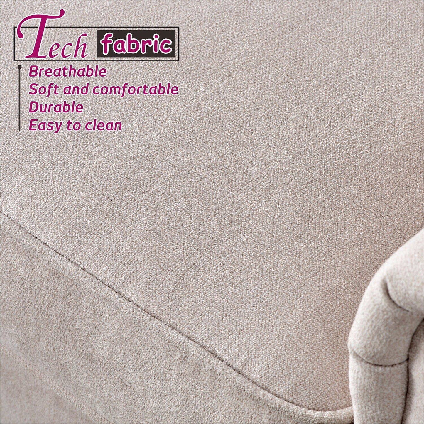 Divano imbottito OVIOS di metà secolo