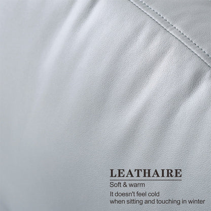 Divano chaise longue reversibile OVIOS con cuscini soffici e gambe in metallo