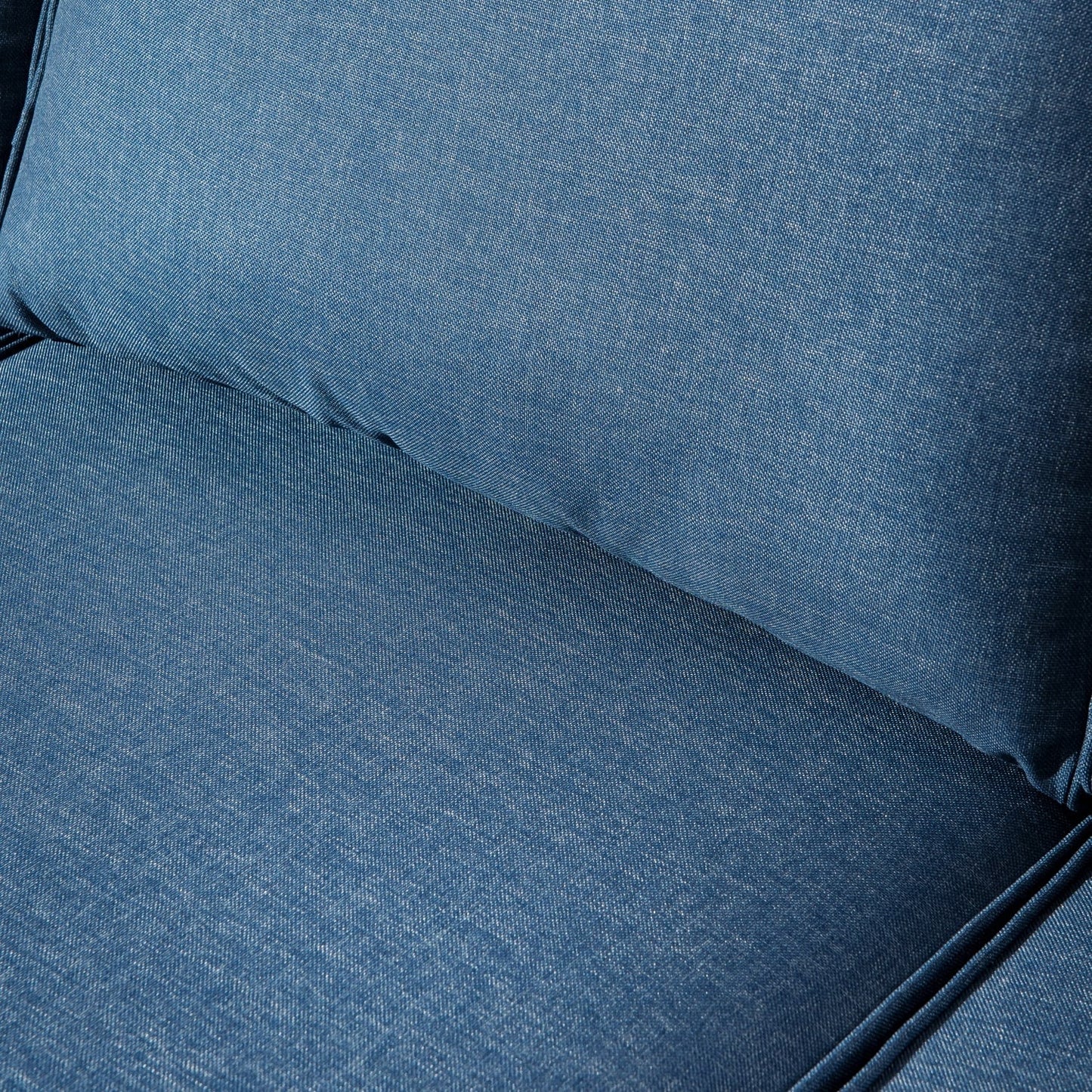 Set di mobili da conversazione in vimini da giardino OVIOS da 8 pezzi con sedie girevoli