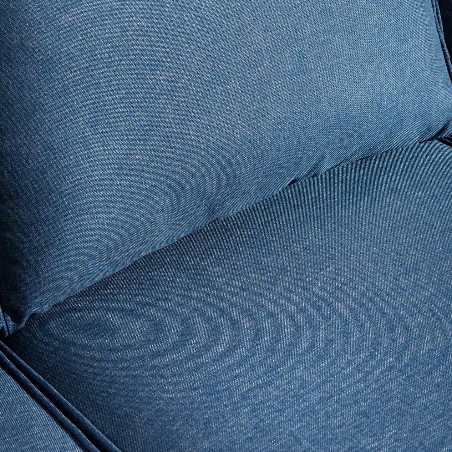 Set di divani da conversazione in vimini da giardino OVIOS da 6 pezzi con sedie a dondolo girevoli