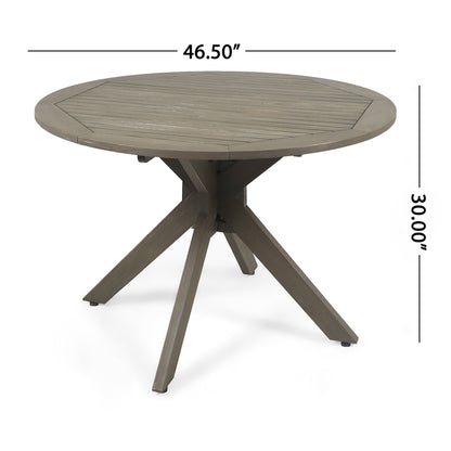 Set da pranzo Owen in legno e vimini da 5 pezzi di Christopher Knight Home