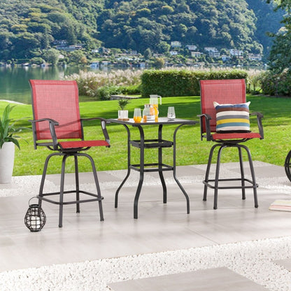 Patio Festival Outdoor Bistro Set da pranzo per 2 persone