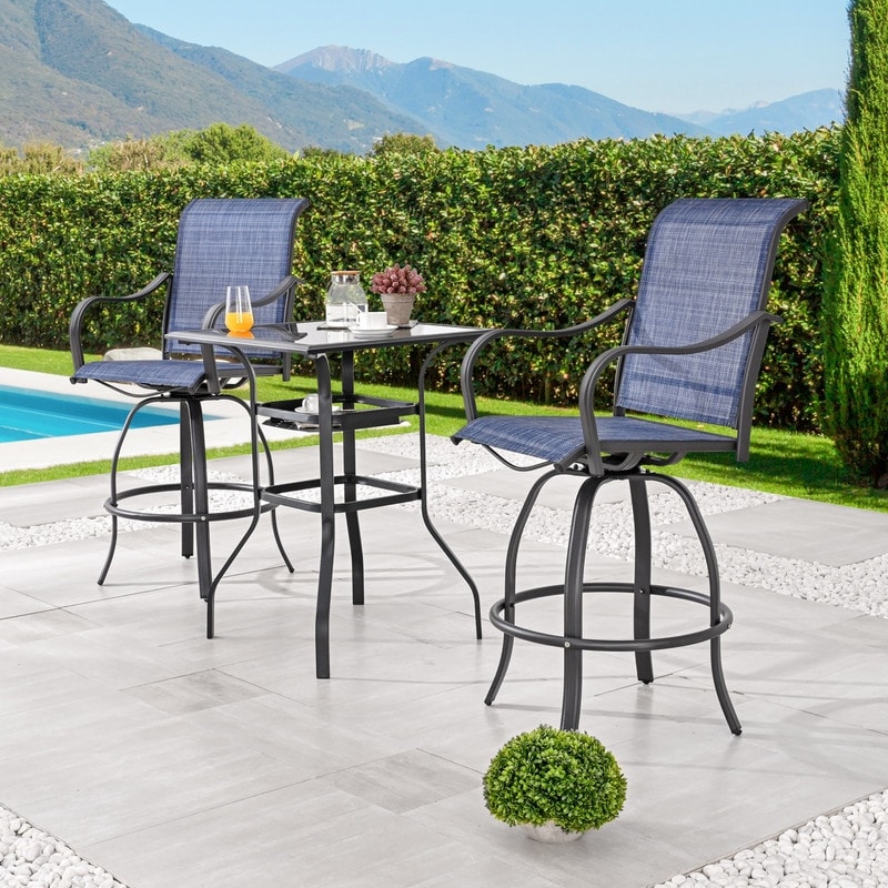 Patio Festival Outdoor Bistro Set da pranzo per 2 persone