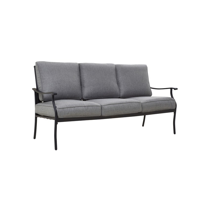 PATIO FESTIVAL Divano da esterno a 3 posti con tavolino da caffè