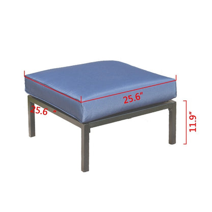 PATIO FESTIVAL Gruppo di divani da esterno a 4 pezzi con cuscini