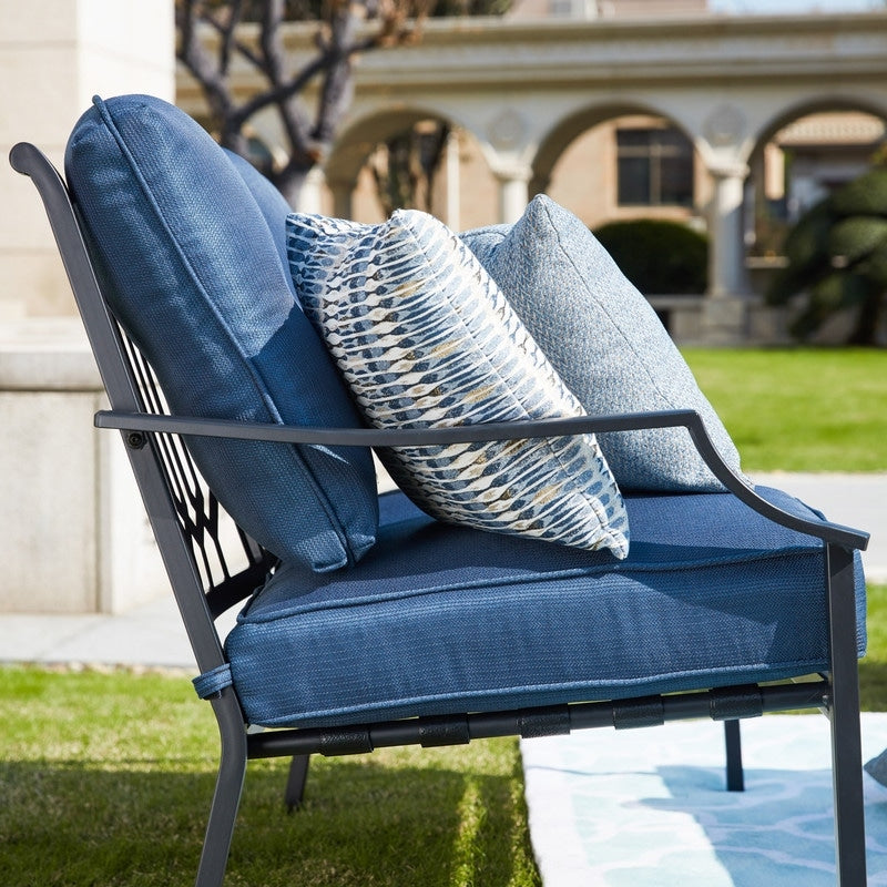 PATIO FESTIVAL Gruppo di divani da esterno a 4 pezzi con cuscini