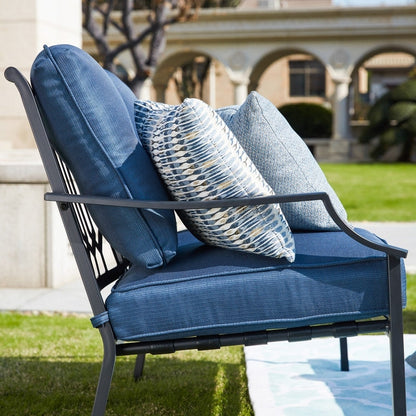 PATIO FESTIVAL Gruppo di divani da esterno a 4 pezzi con cuscini