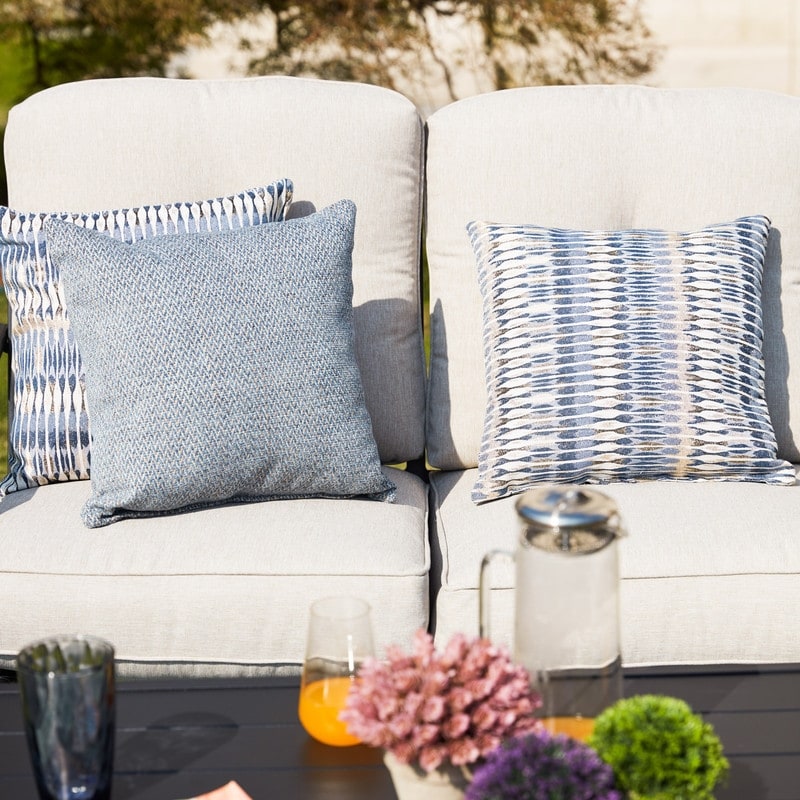 PATIO FESTIVAL Gruppo di divani da esterno a 4 pezzi con cuscini