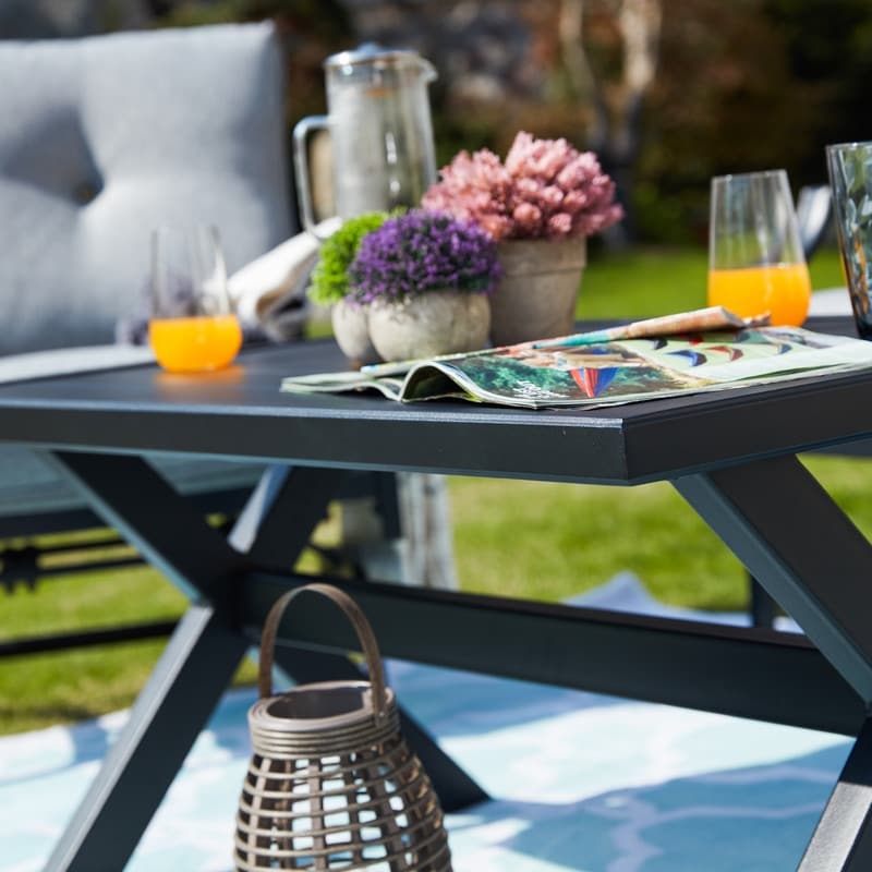 PATIO FESTIVAL Gruppo di divani da esterno a 4 pezzi con cuscini