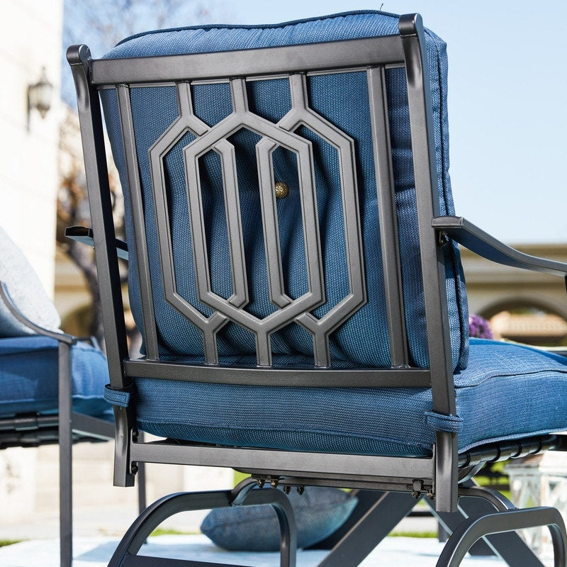 PATIO FESTIVAL Gruppo di divani da esterno a 4 pezzi con cuscini