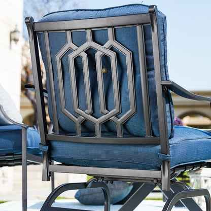 PATIO FESTIVAL Gruppo di divani da esterno a 4 pezzi con cuscini