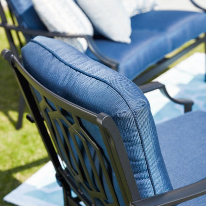 PATIO FESTIVAL Gruppo di divani da esterno a 4 pezzi con cuscini