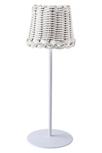 Svampitella - Abat Jour Touch Cappello Bianco Base Bianca