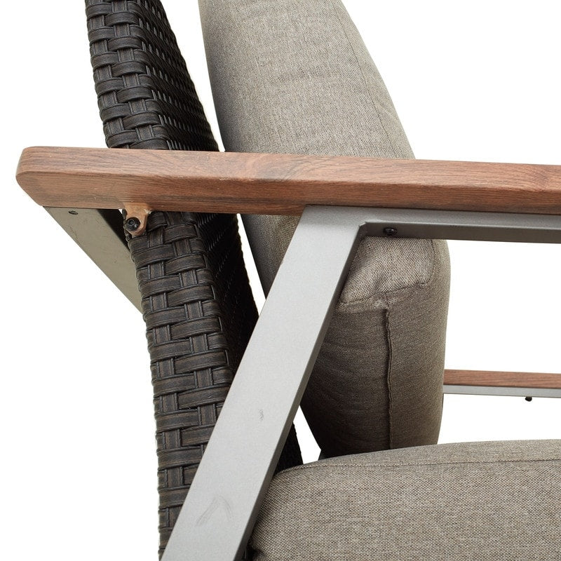 Patio Festival - Set da conversazione all'aperto da 5 pezzi con trasferimento termico