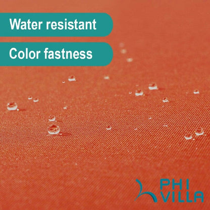 MAISON ARTS Set da pranzo per patio da 6 pezzi con ombrellone a 3 livelli e inclinazione automatica da 10 piedi: 4 sedie da esterno in metallo, 1 tavolo da pranzo quadrato in metallo