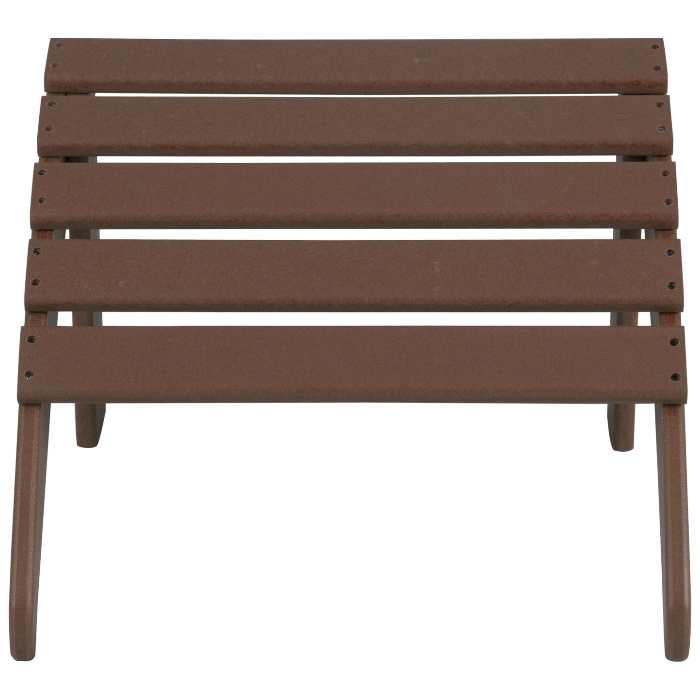 Sedie Adirondack ecologiche per esterni Polytrends Altura, adatte a tutte le stagioni, con pouf (set da conversazione da 4 pezzi)