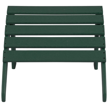 Sedie Adirondack ecologiche per esterni Polytrends Altura, adatte a tutte le stagioni, con pouf (set da conversazione da 4 pezzi)