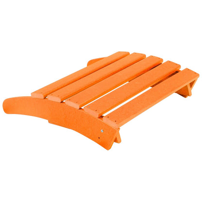 Sedie Adirondack ecologiche per esterni Polytrends Altura, adatte a tutte le stagioni, con pouf (set da conversazione da 4 pezzi)