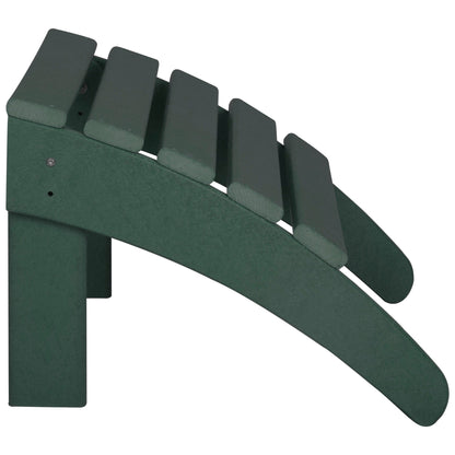 Sedie Adirondack ecologiche per esterni Polytrends Altura, adatte a tutte le stagioni, con pouf (set da conversazione da 4 pezzi)