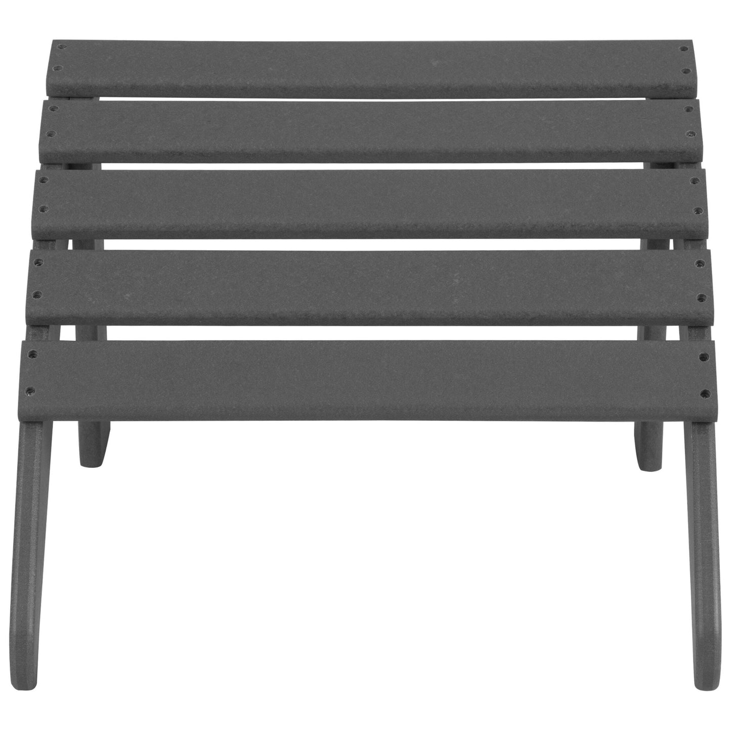 Sedie Adirondack ecologiche per esterni Polytrends Altura, adatte a tutte le stagioni, con pouf (set da conversazione da 4 pezzi)