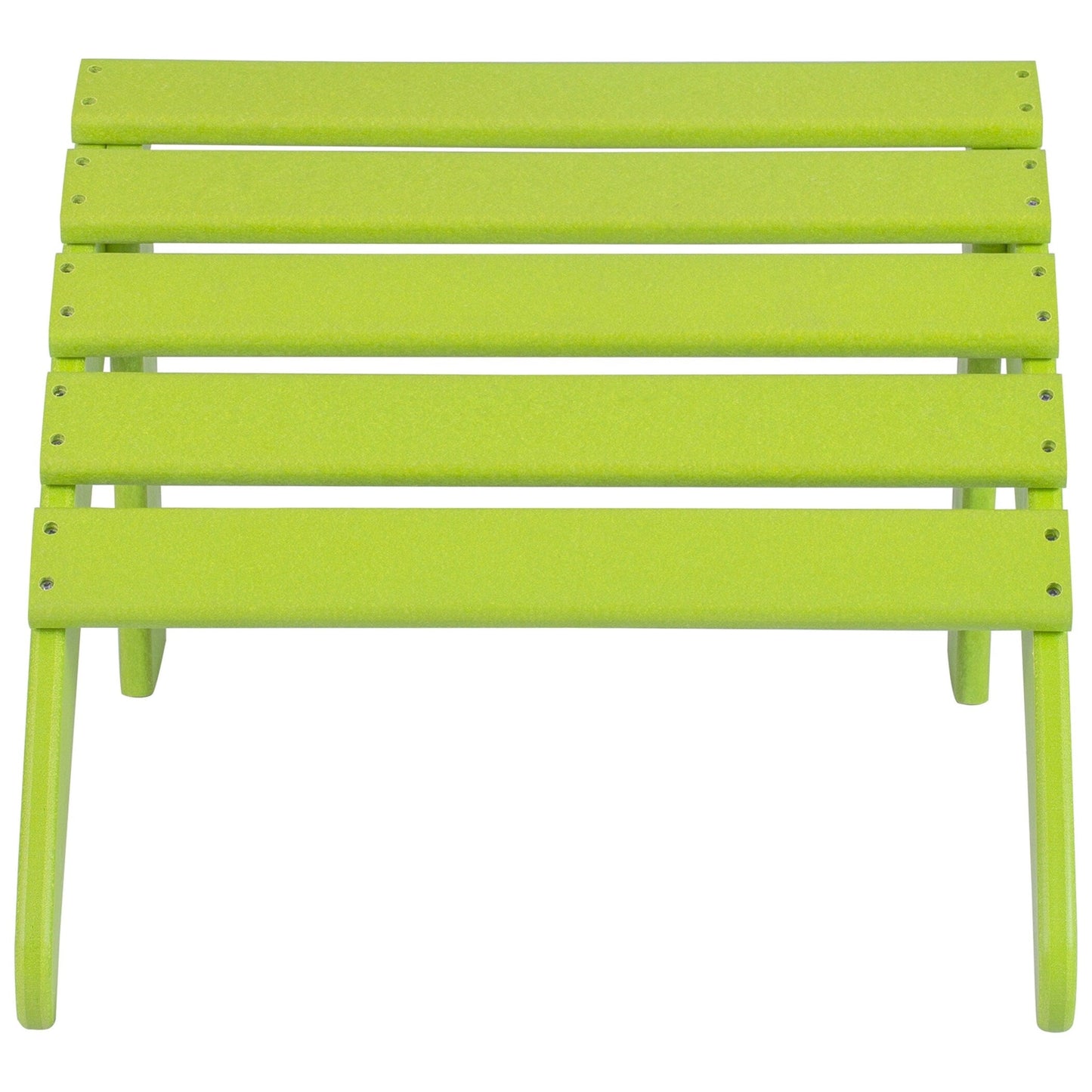 Sedie Adirondack ecologiche per esterni Polytrends Altura, adatte a tutte le stagioni, con pouf (set da conversazione da 4 pezzi)