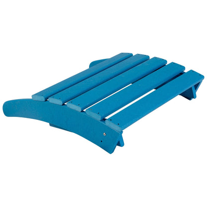 Sedie Adirondack ecologiche per esterni Polytrends Altura, adatte a tutte le stagioni, con pouf (set da conversazione da 4 pezzi)