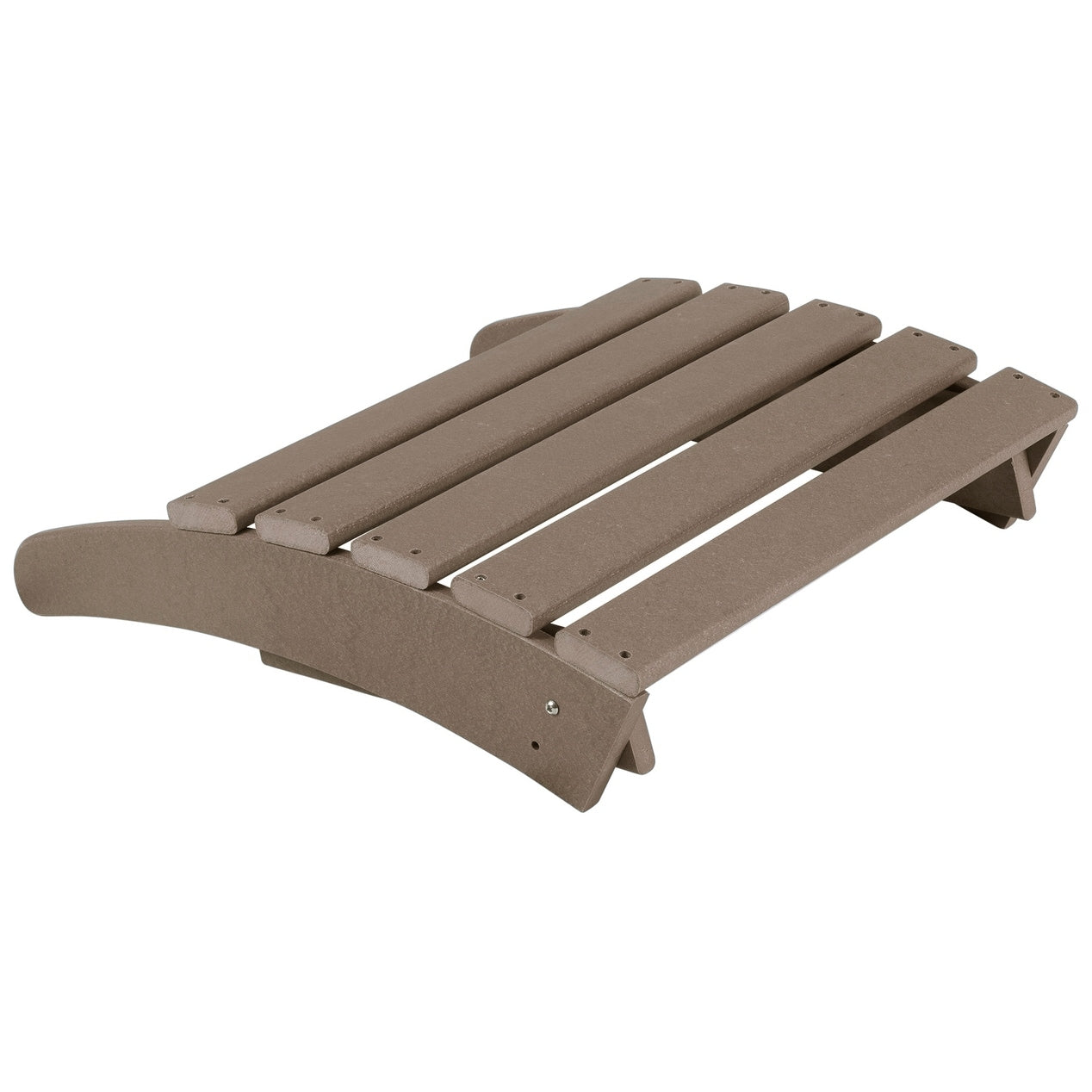 Sedie Adirondack ecologiche per esterni Polytrends Altura, adatte a tutte le stagioni, con pouf (set da conversazione da 4 pezzi)