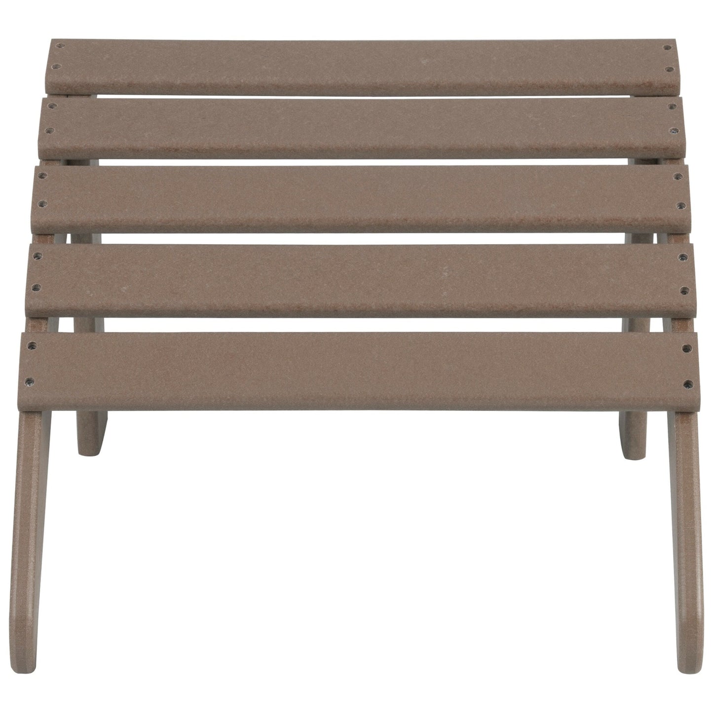 Sedie Adirondack ecologiche per esterni Polytrends Altura, adatte a tutte le stagioni, con pouf (set da conversazione da 4 pezzi)