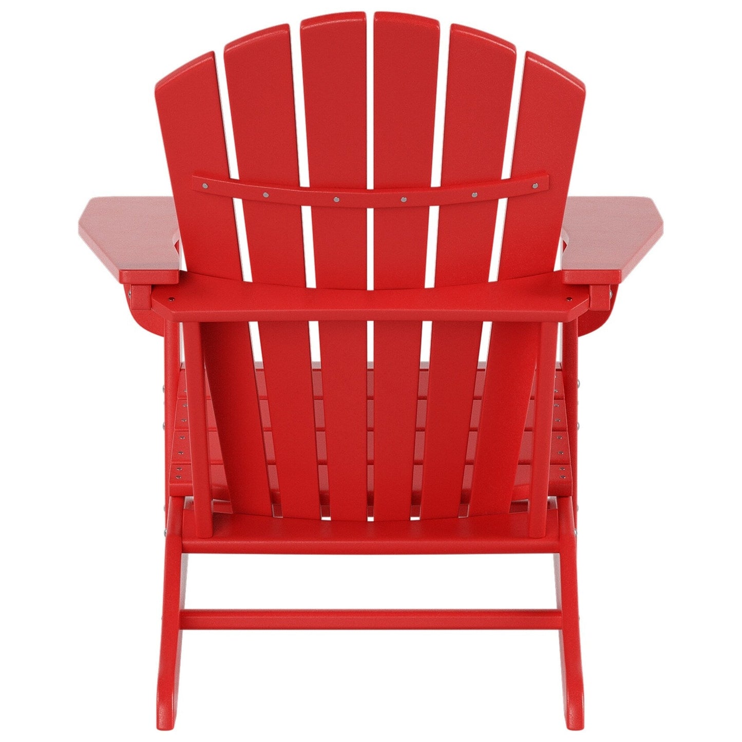 Sedie Adirondack ecologiche per esterni Polytrends Altura, adatte a tutte le stagioni, con pouf (set da conversazione da 4 pezzi)