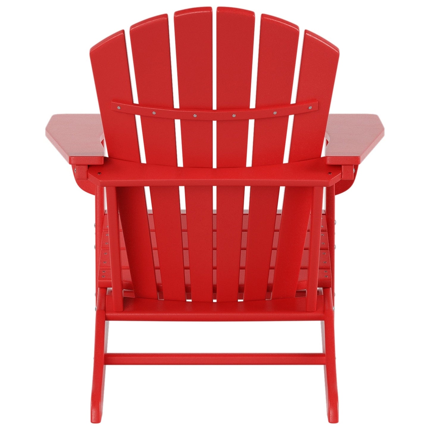 Sedie Adirondack da esterno Polytrends Altura Classic, ecologiche e adatte a tutte le stagioni, con tavolino laterale (set da 3 pezzi)