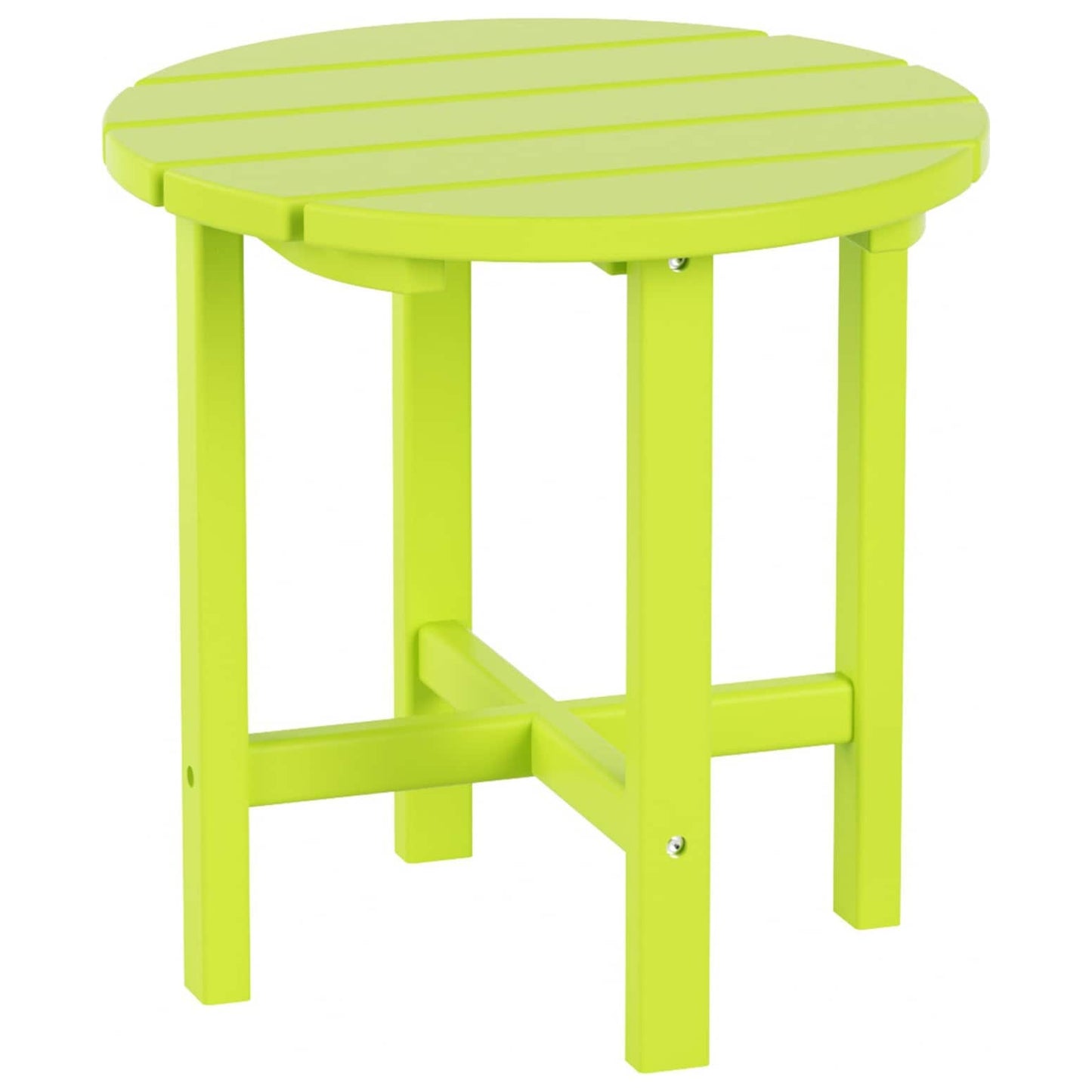 Sedie Adirondack da esterno Polytrends Altura Classic, ecologiche e adatte a tutte le stagioni, con tavolino laterale (set da 3 pezzi)