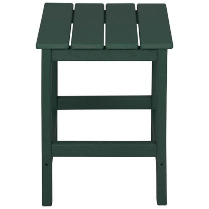 Polytrends Laguna HDPE, set da conversazione per esterni, sedie pieghevoli Adirondack adatte a tutte le stagioni e adatte a qualsiasi patio (set da 5 pezzi)