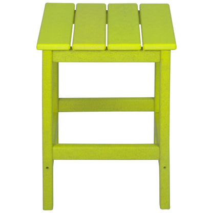 Polytrends Laguna HDPE, set da conversazione per esterni, sedie pieghevoli Adirondack adatte a tutte le stagioni e adatte a qualsiasi patio (set da 5 pezzi)