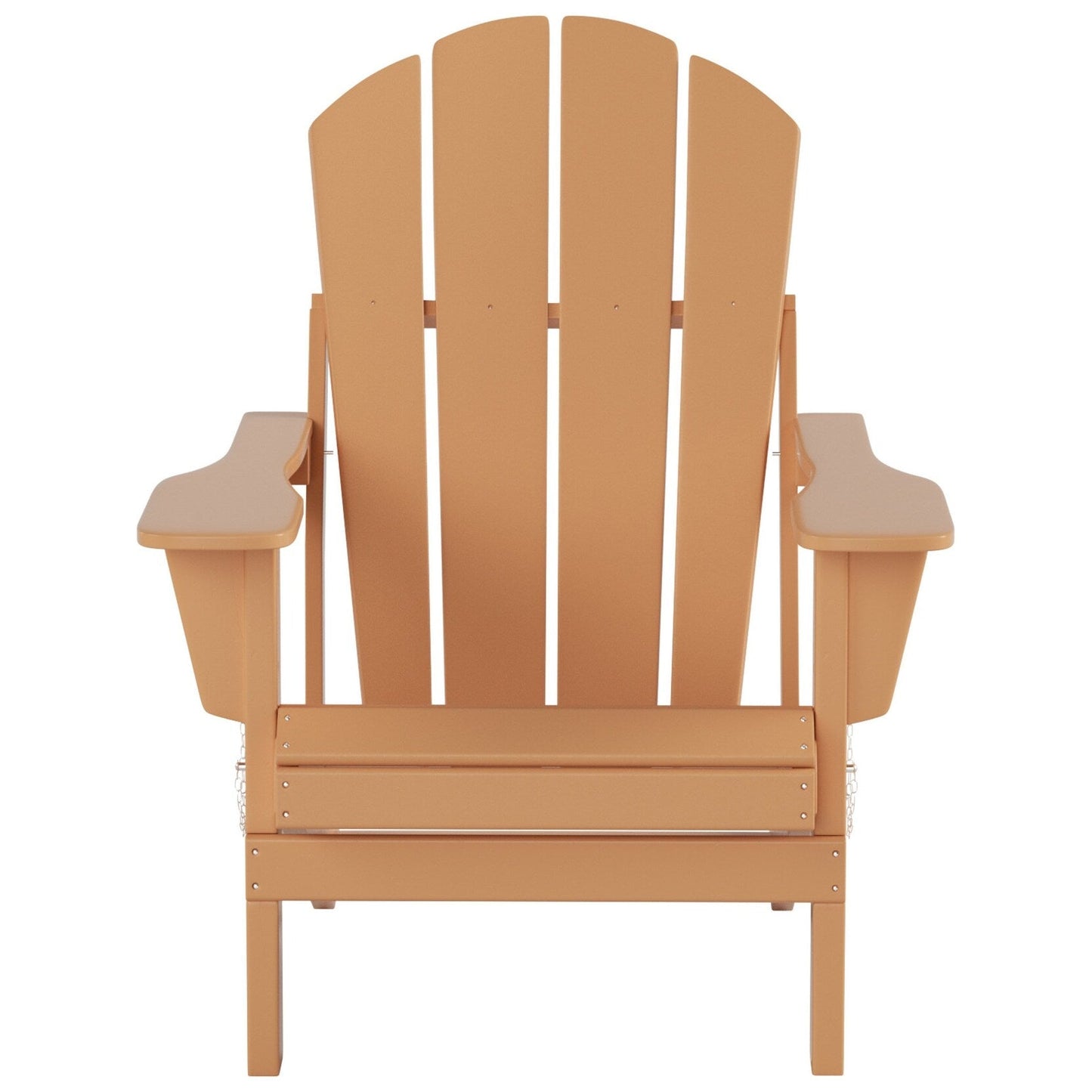 Polytrends Laguna HDPE, set da conversazione per esterni, sedie pieghevoli Adirondack adatte a tutte le stagioni e adatte a qualsiasi patio (set da 5 pezzi)