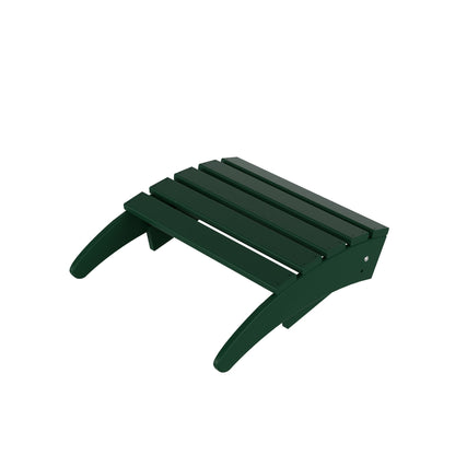 Polytrends Laguna HDPE, set da conversazione per esterni, sedie pieghevoli Adirondack adatte a tutte le stagioni e adatte a qualsiasi patio (set da 5 pezzi)