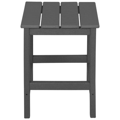 Polytrends Laguna HDPE, set da conversazione per esterni, sedie pieghevoli Adirondack adatte a tutte le stagioni e adatte a qualsiasi patio (set da 5 pezzi)