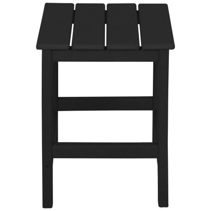 Polytrends Laguna HDPE, set da conversazione per esterni, sedie pieghevoli Adirondack adatte a tutte le stagioni e adatte a qualsiasi patio (set da 5 pezzi)