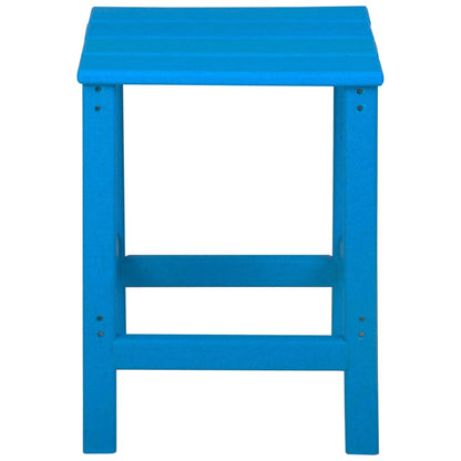 Polytrends Laguna HDPE, set da conversazione per esterni, sedie pieghevoli Adirondack adatte a tutte le stagioni e adatte a qualsiasi patio (set da 5 pezzi)